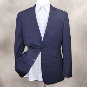 Hart Schaffner Marx Sport Coat Casual Blazer Jacket 41R 40R
